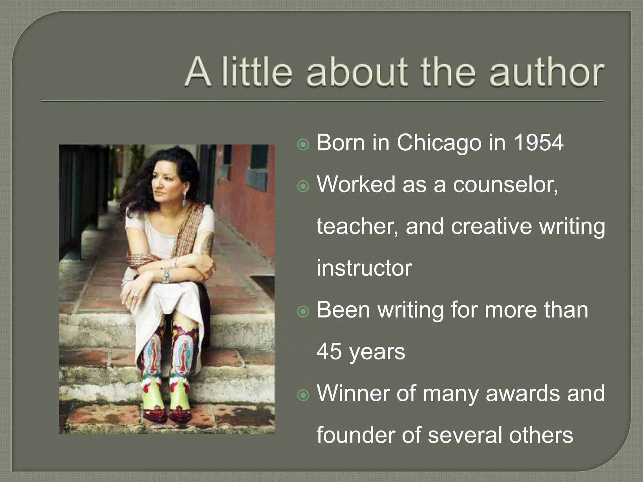Sandra Cisneros: Beyond The House On Mango Street - qufdap6