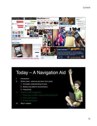 MMD 16 - Sandra Cortesi - Youth and Online News