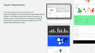 Impact measurement
Our Impact Measurement & Monitoring Tool
Simpl.® is Meridiam’s new Sustainability Impact Measurement
Pl...