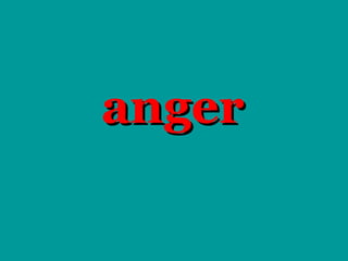 anger 