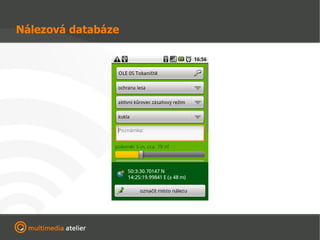 Nálezová databáze 