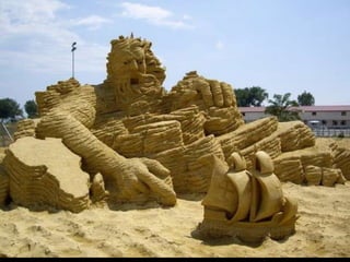 Sand sculptures burgas 2012