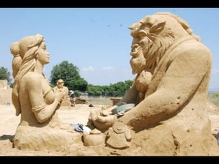 Sand sculptures burgas 2012