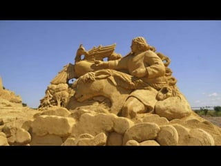 Sand sculptures burgas 2012