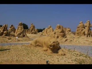 Sand sculptures burgas 2012