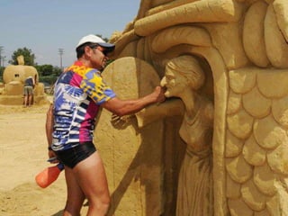 Sand sculptures burgas 2012