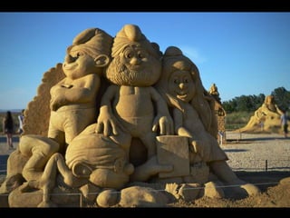 Sand sculptures burgas 2012