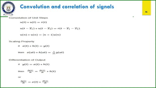 Convolution and correlation of signals
46
 