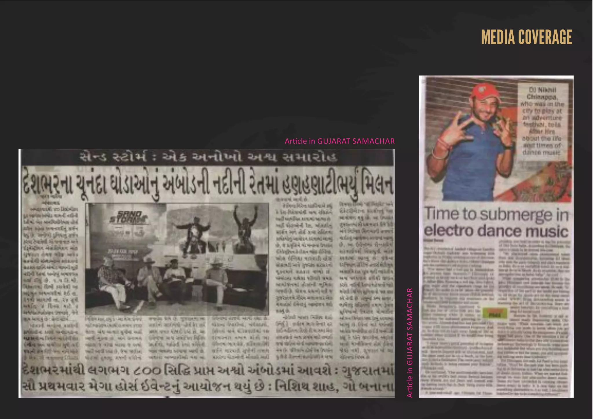 SANDSTORM POST EVENT REPORT