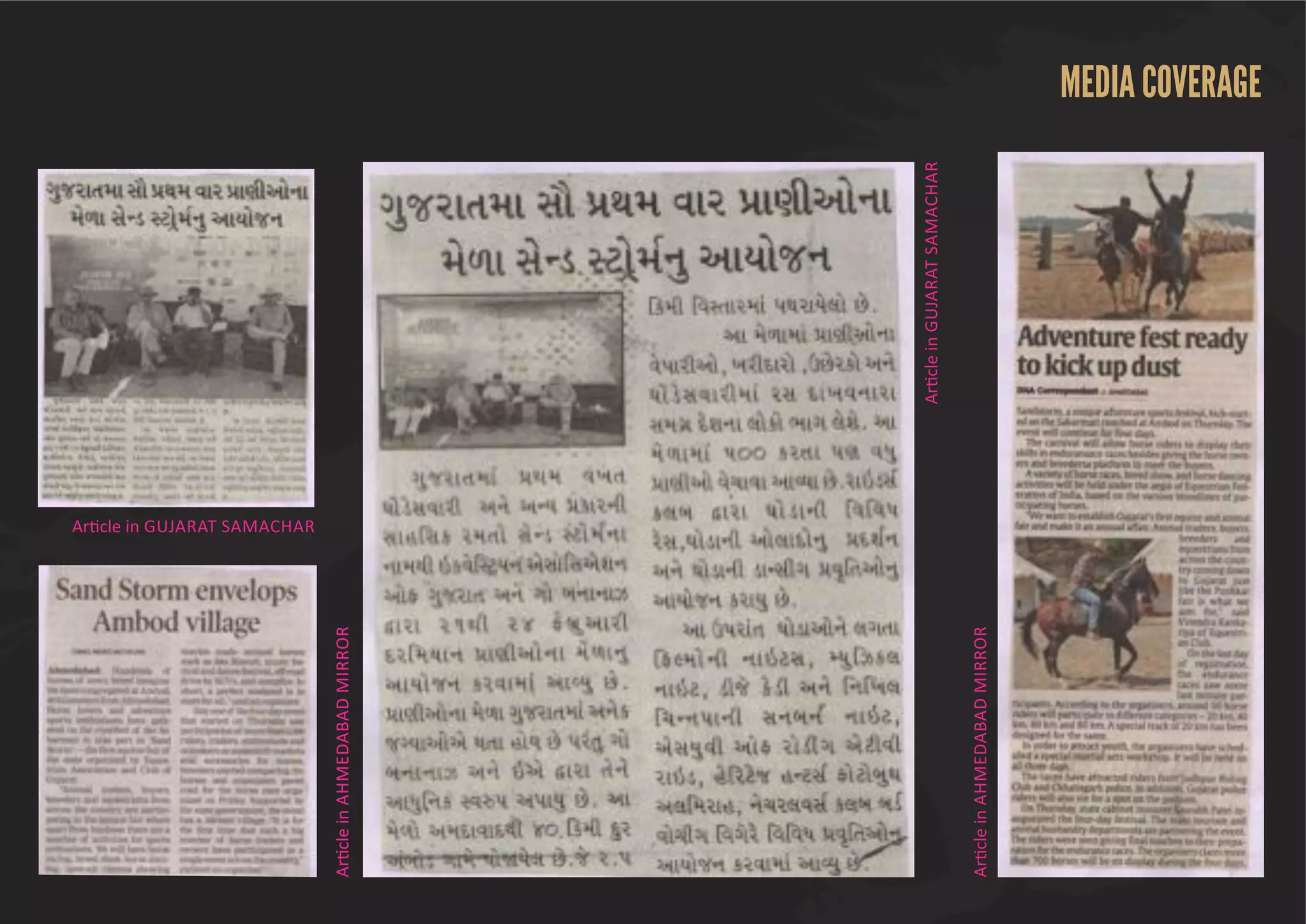 SANDSTORM POST EVENT REPORT