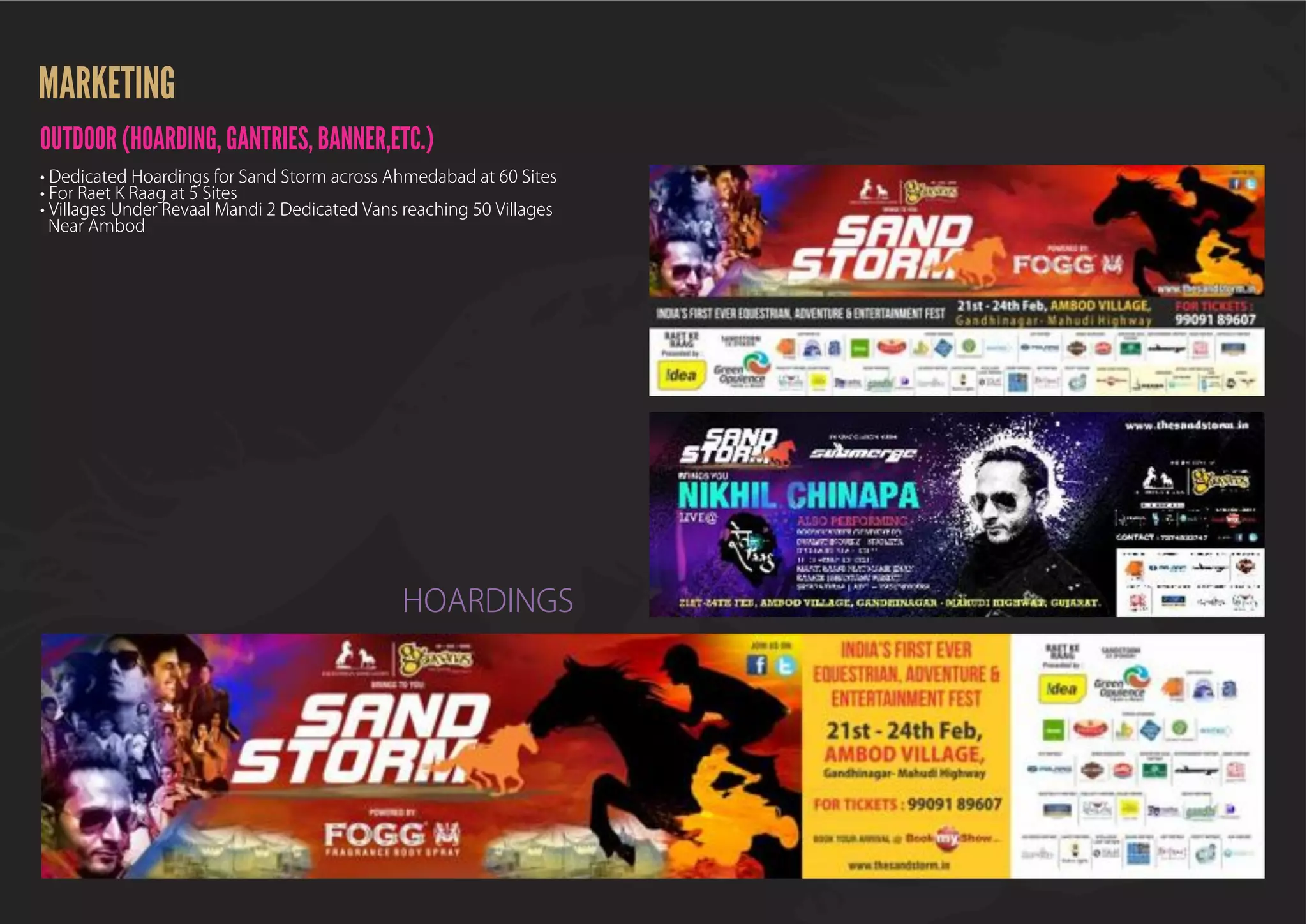 SANDSTORM POST EVENT REPORT