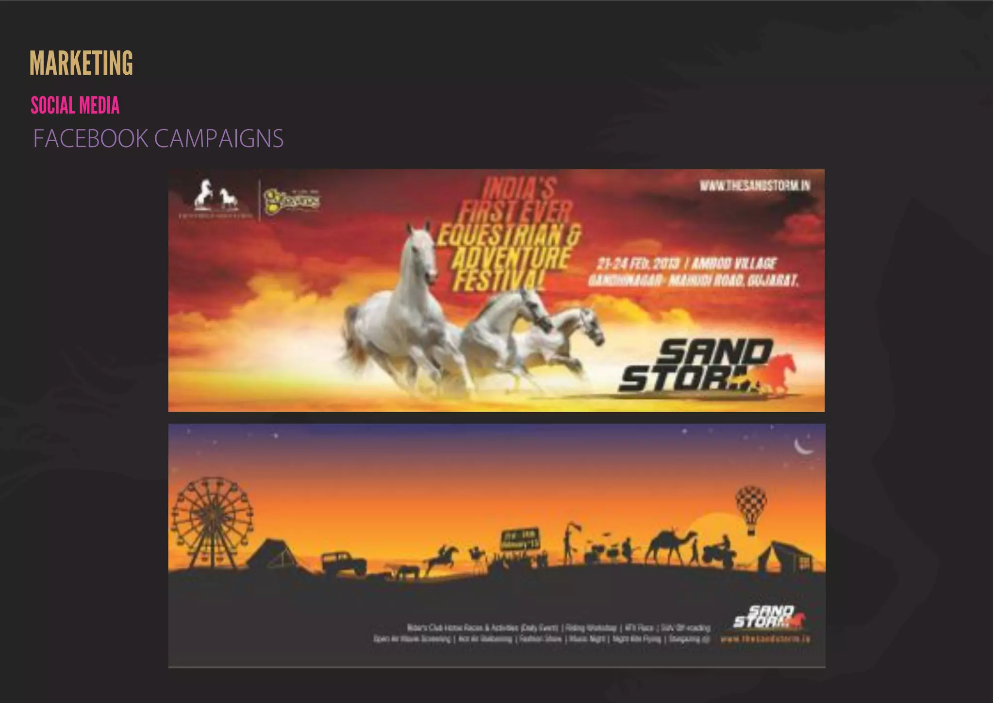 SANDSTORM POST EVENT REPORT