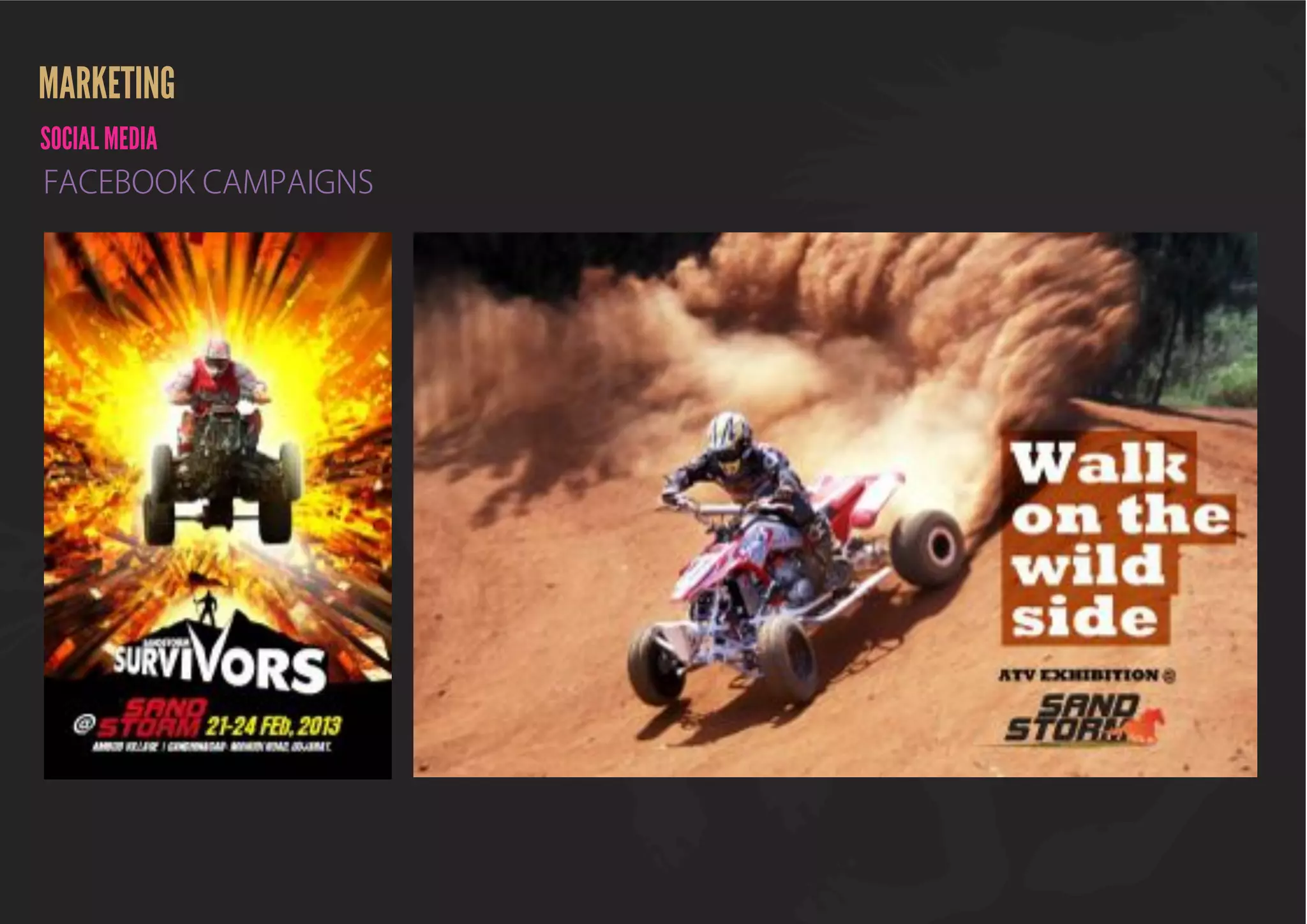 SANDSTORM POST EVENT REPORT