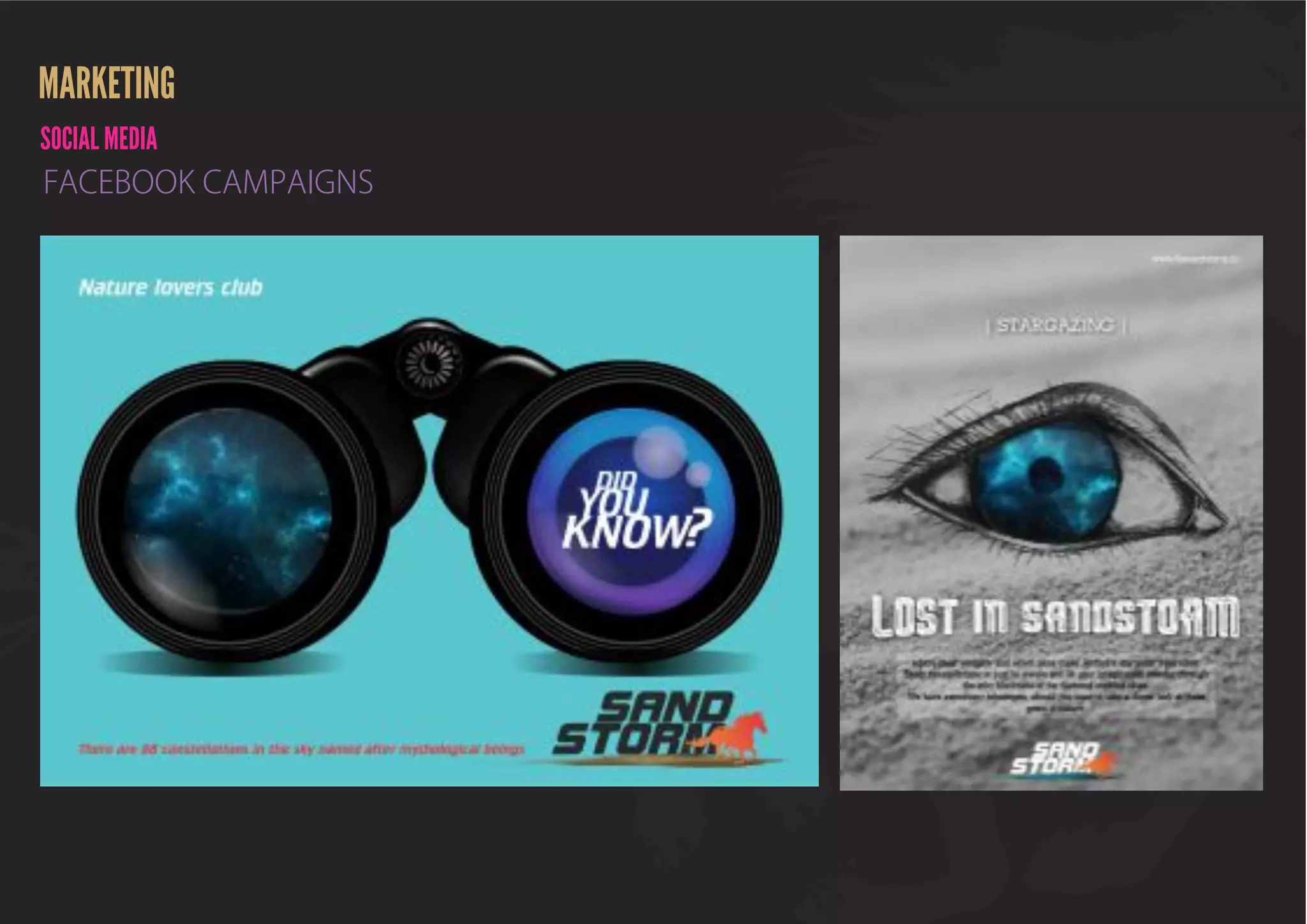 SANDSTORM POST EVENT REPORT