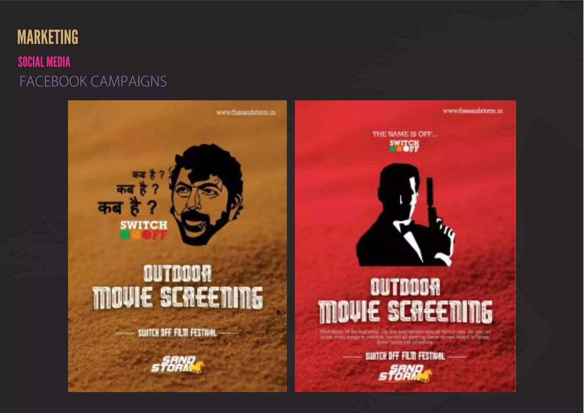 SANDSTORM POST EVENT REPORT