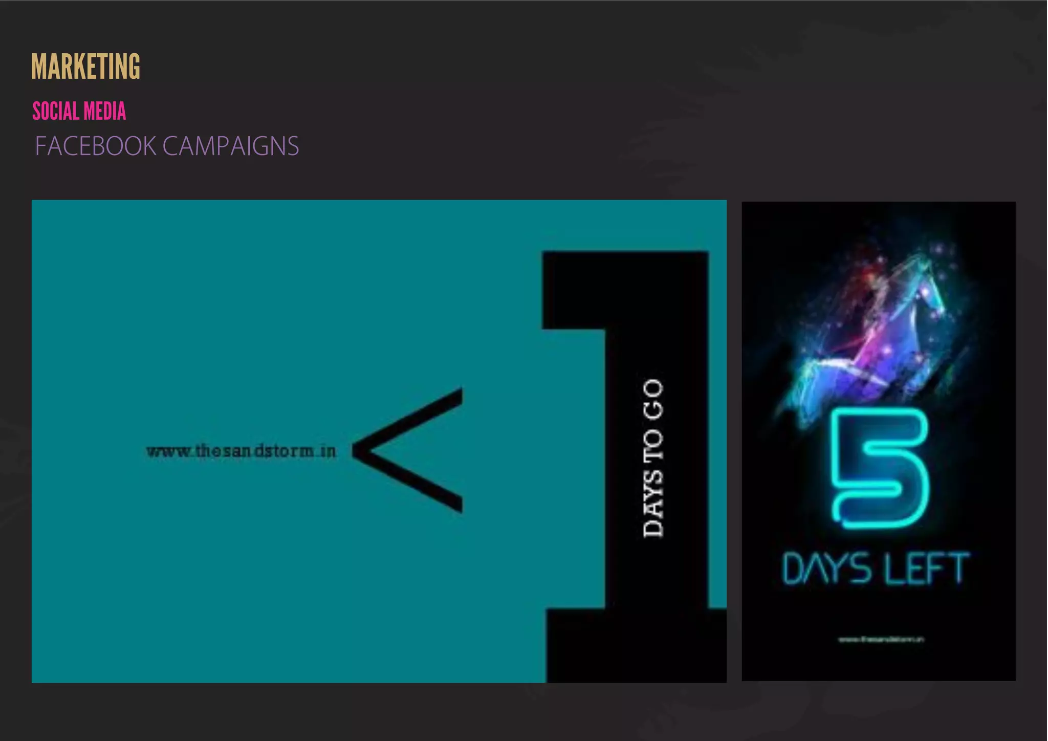 SANDSTORM POST EVENT REPORT