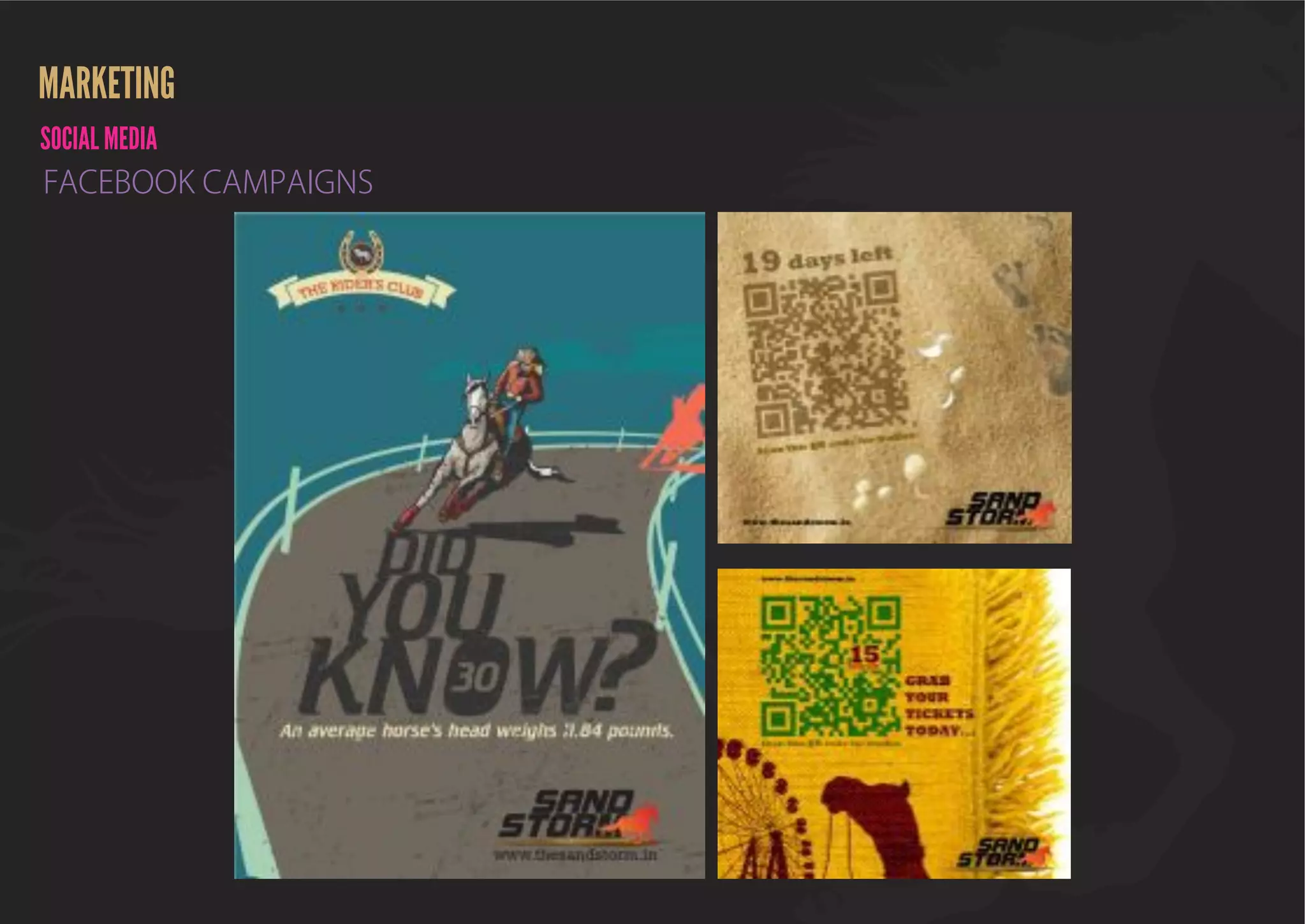 SANDSTORM POST EVENT REPORT