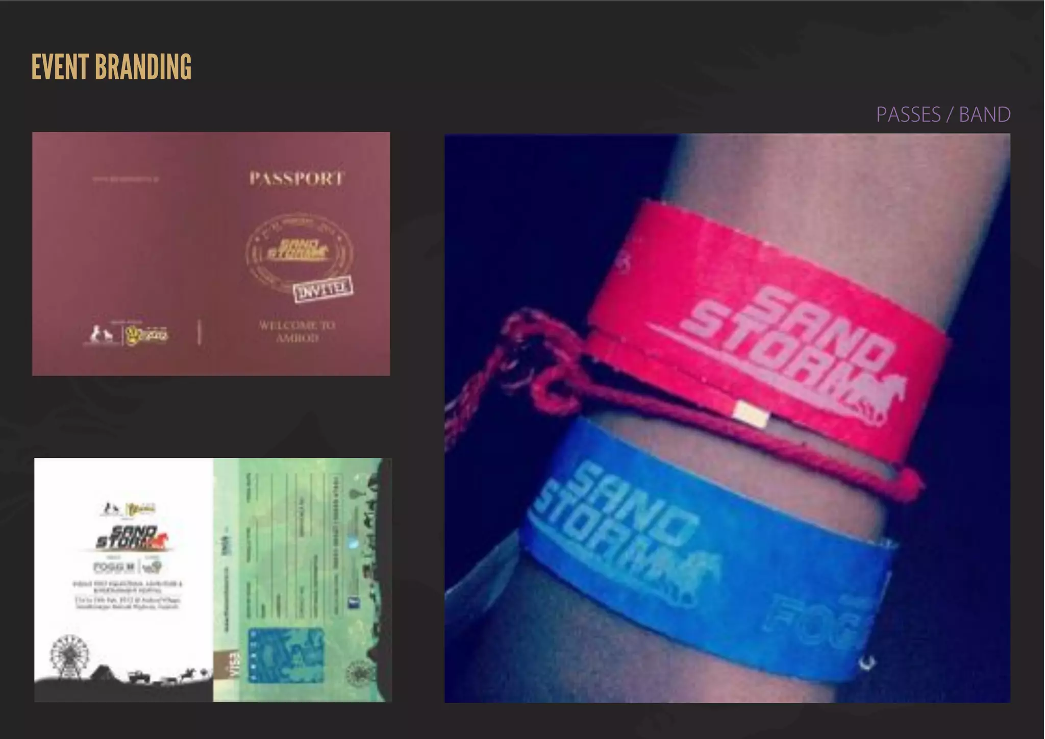 SANDSTORM POST EVENT REPORT