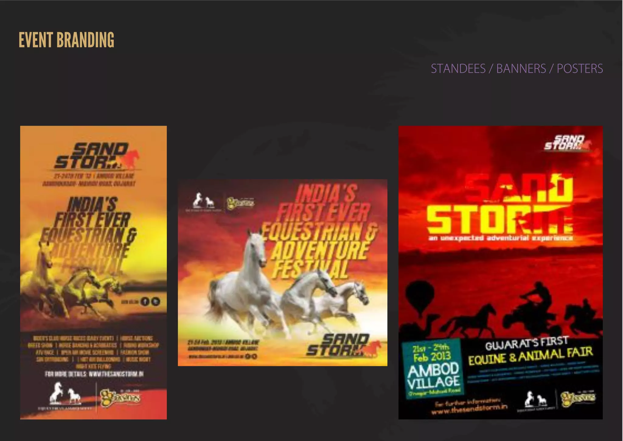 SANDSTORM POST EVENT REPORT