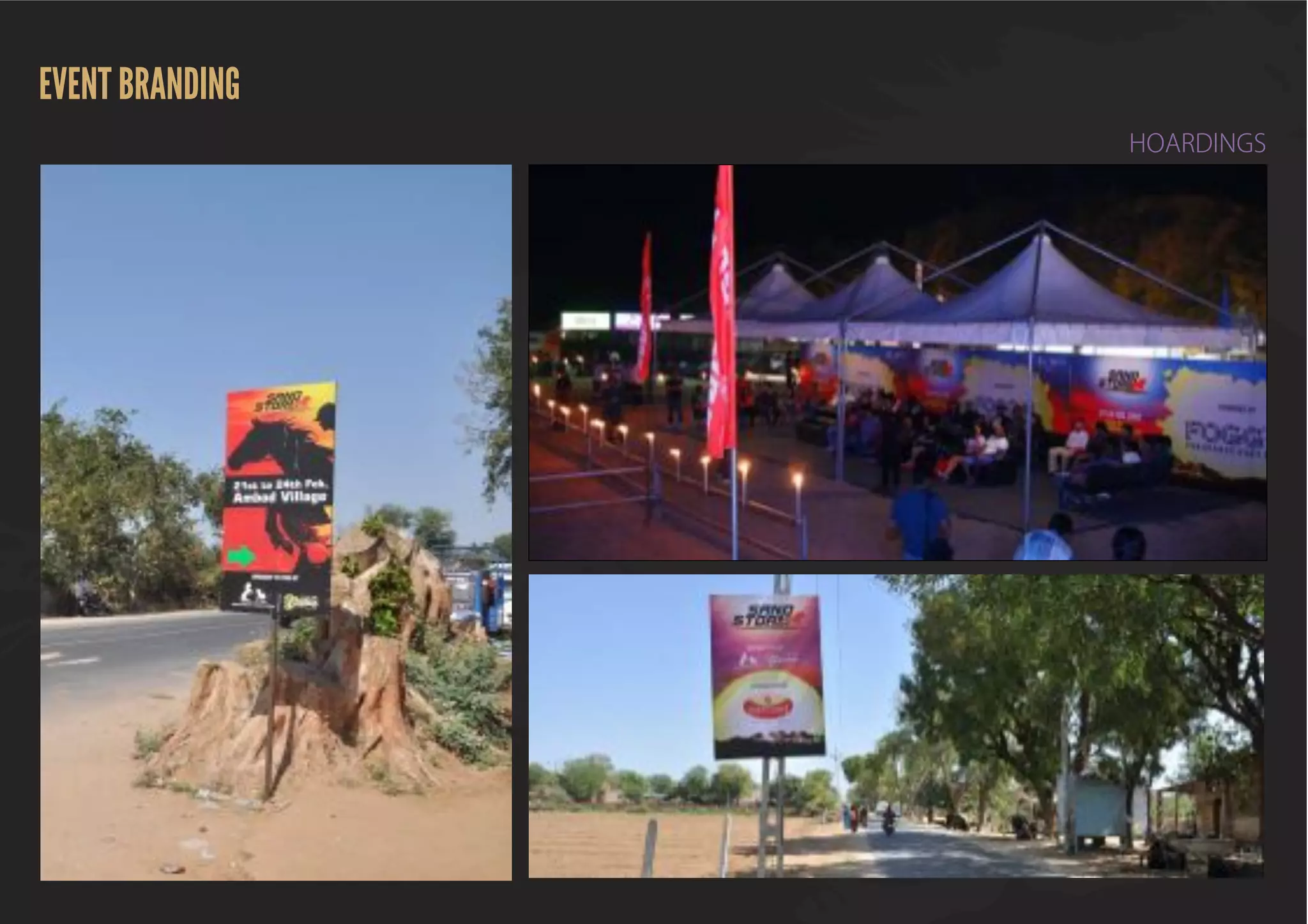 SANDSTORM POST EVENT REPORT