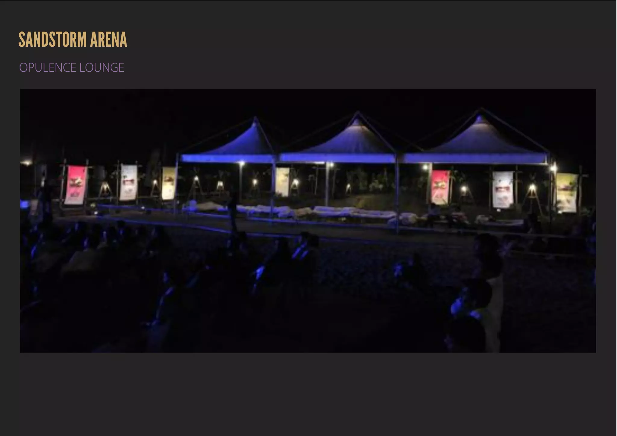 SANDSTORM POST EVENT REPORT