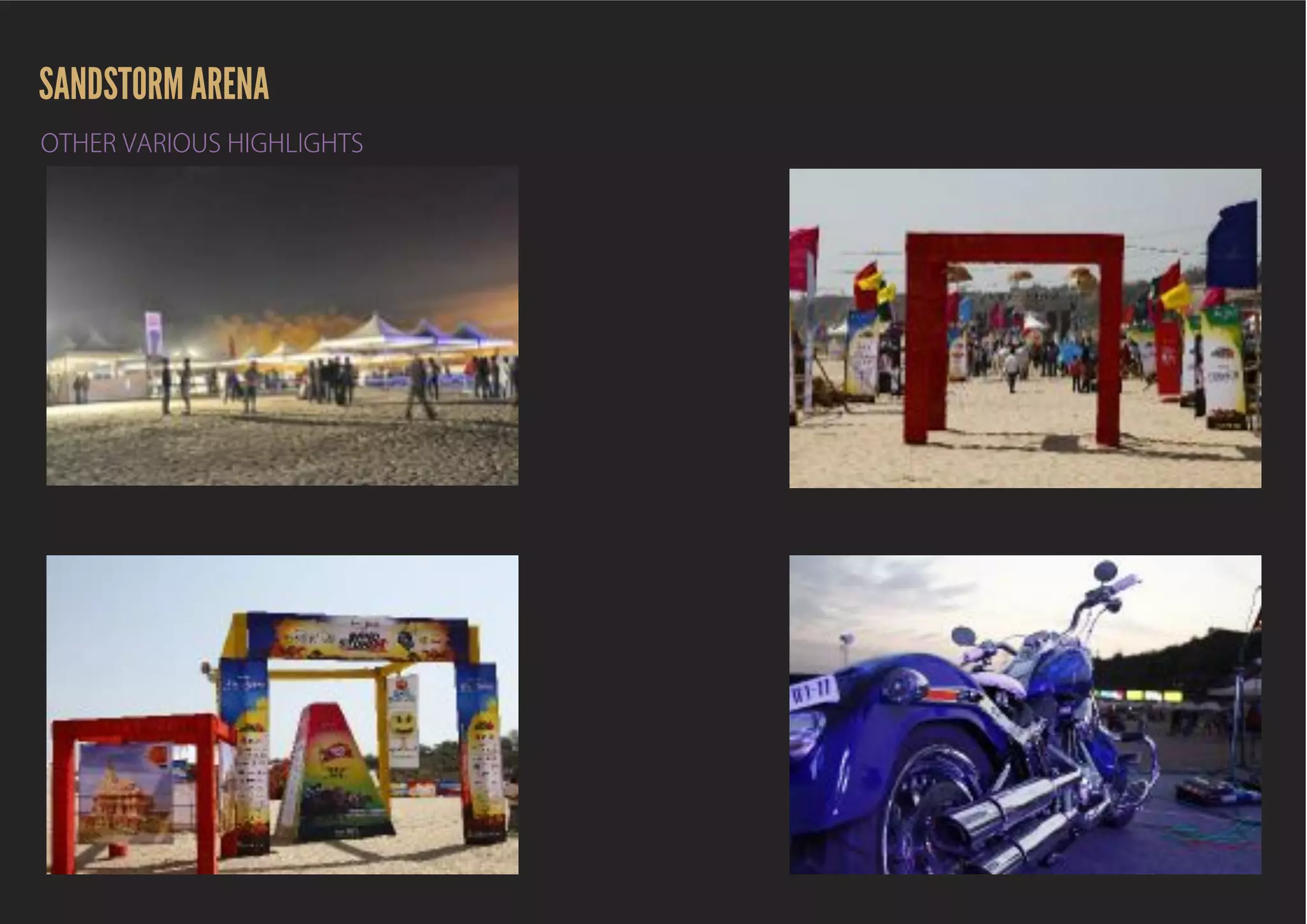 SANDSTORM POST EVENT REPORT