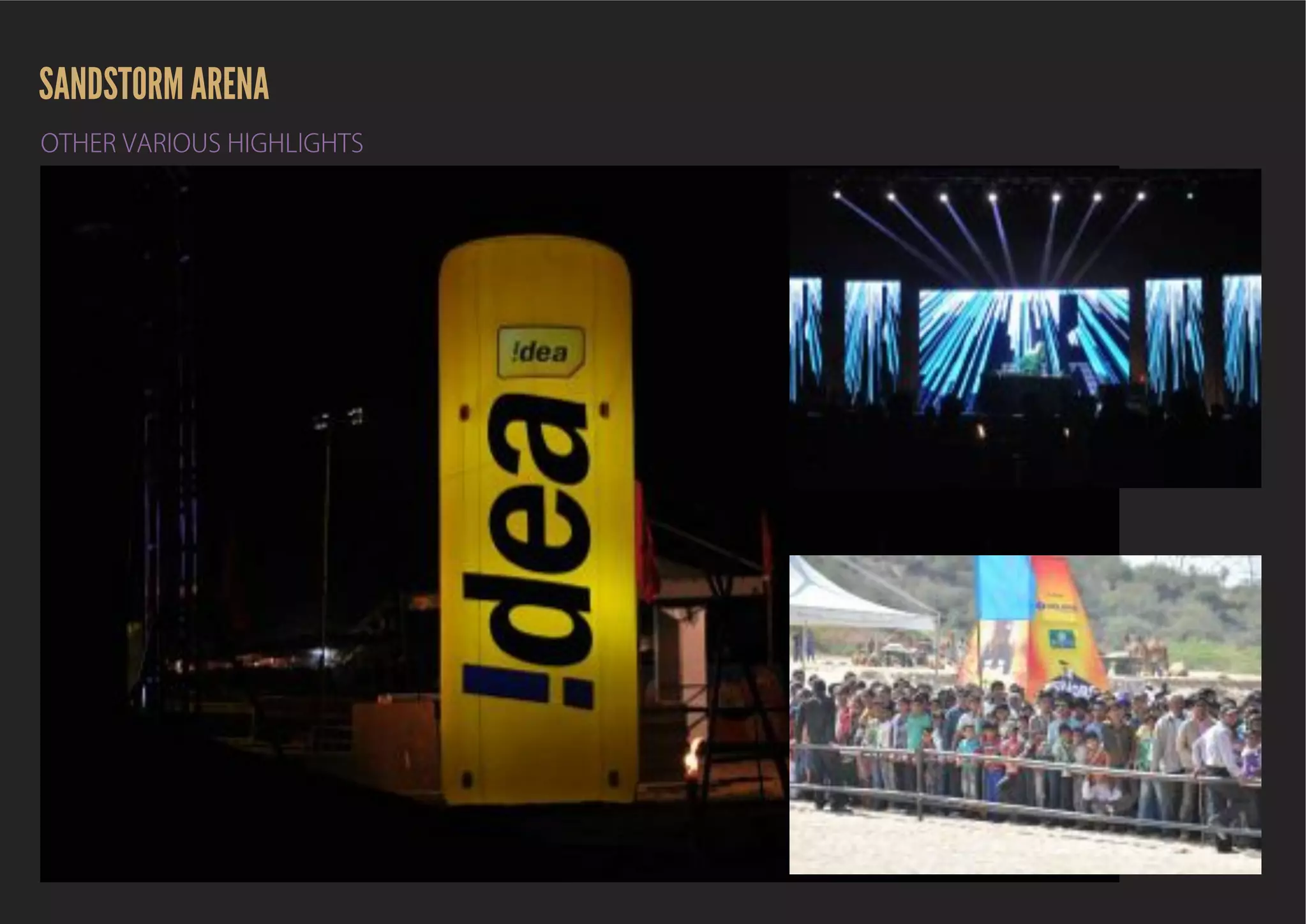 SANDSTORM POST EVENT REPORT