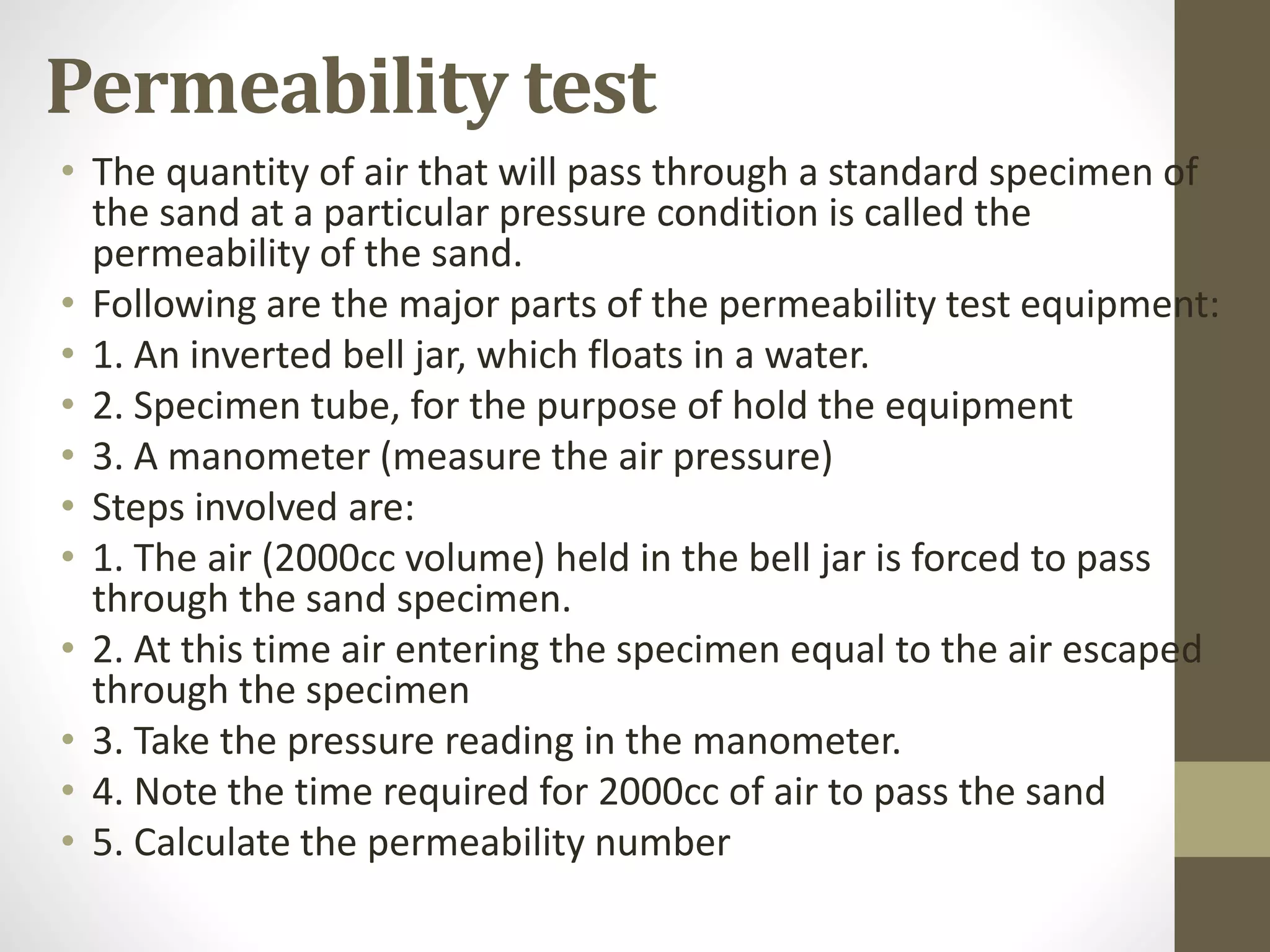 Properties of Sand | PPTX