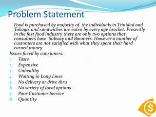 Sandwich delight presentation 1 | PPTX