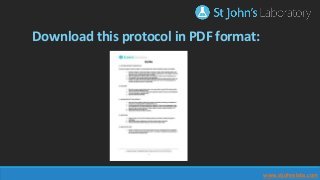 Sandwich ELISA Protocol | PPTX