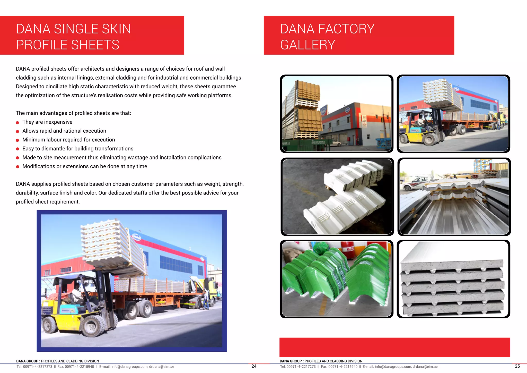 Sandwich panels gi_purlins_steel_profiles_decking_sheets_dana_uae | PDF