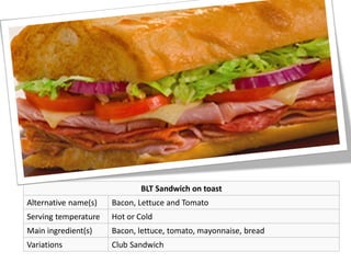 A Submarine Sandwich
Alternative name(s) Multiple
Place of origin United States
Region or state Northeast
Main ingredient(...
