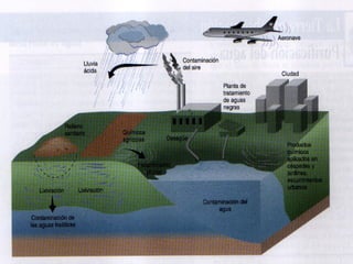 CONTAMINACIÓ
 N DEL AGUA
 