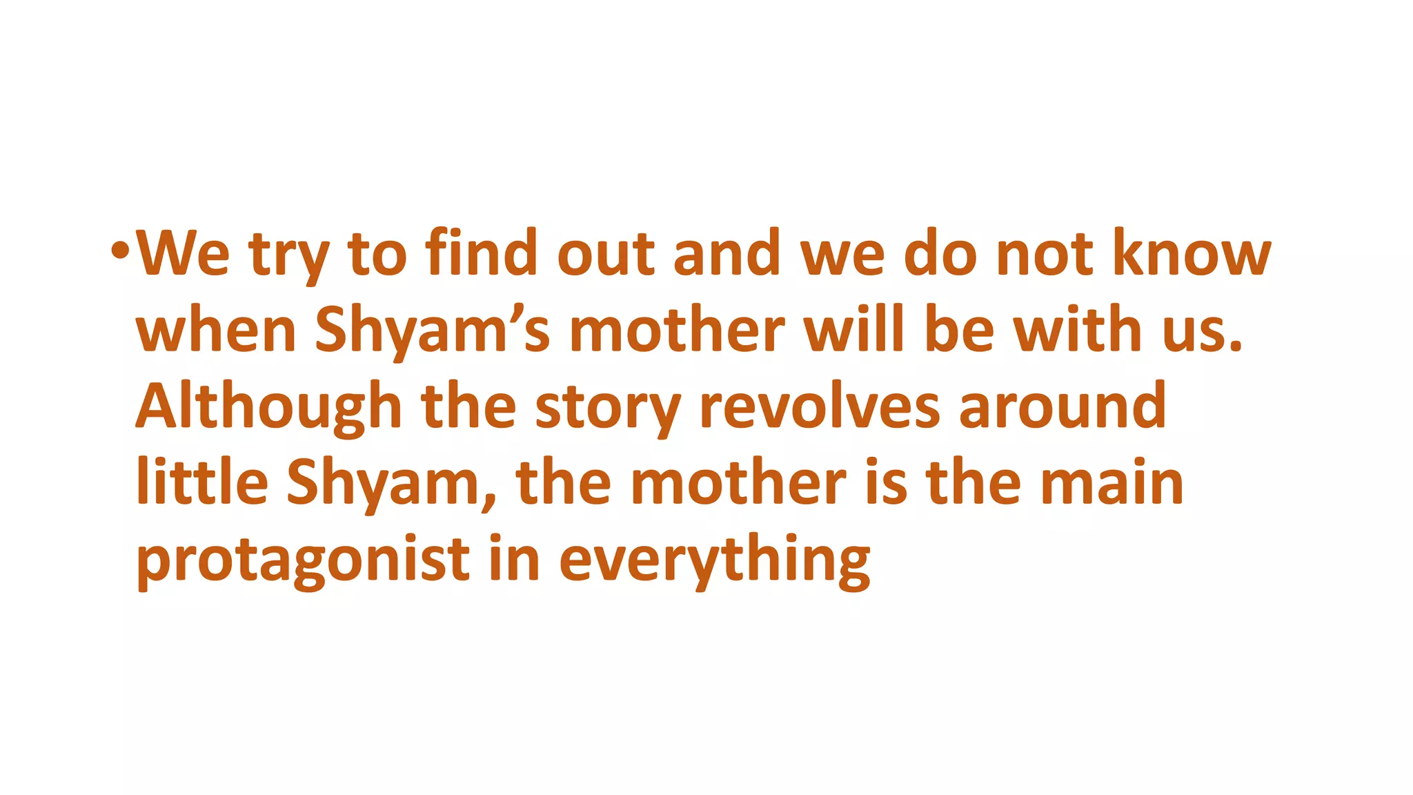 Shyamchi Aai Book Review PPT