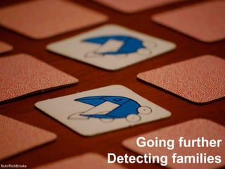 Going further
Detecting familiesflickr/RichBrooks
 