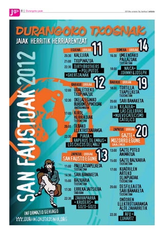 g
J   8   Durangoko jaiak   2012ko urriaren 5a, barikua anboto




J
 
