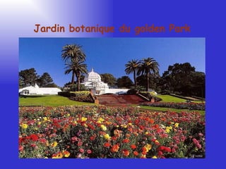 Yvette Jardin botanique du golden Park 