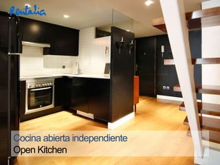 Cocina abierta independiente
Open Kitchen
 