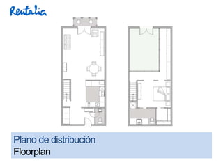 Plano de distribución
Floorplan
 