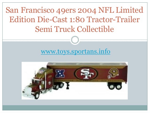 nfl diecast semi truck