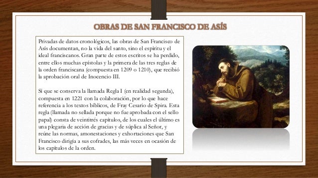 BIOGRAFIA DE SAN FRANCISCO DE ASIS - Biografia De San Francisco De Asis 8 638 