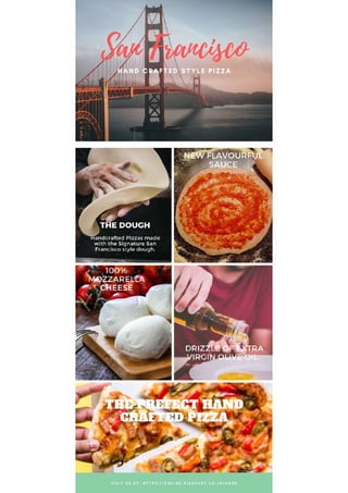 San Francisco pizza info-graphic