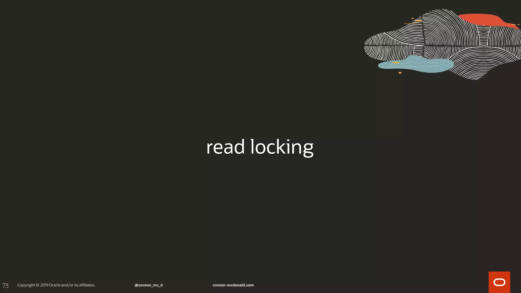 73
read locking
 
