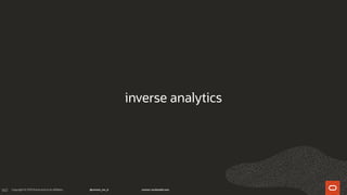 160
inverse analytics
 