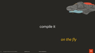 12
compile it
on the fly
 