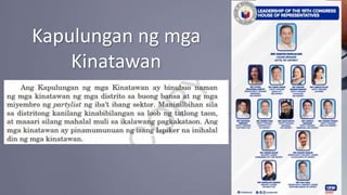 Kapulungan ng mga
Kinatawan
 