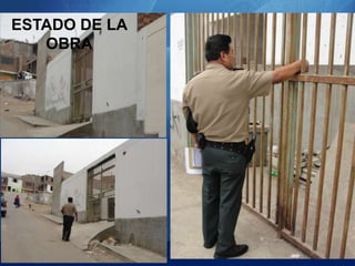 ESTADO DE LA
OBRA

www.disalimasur.gob.pe

 