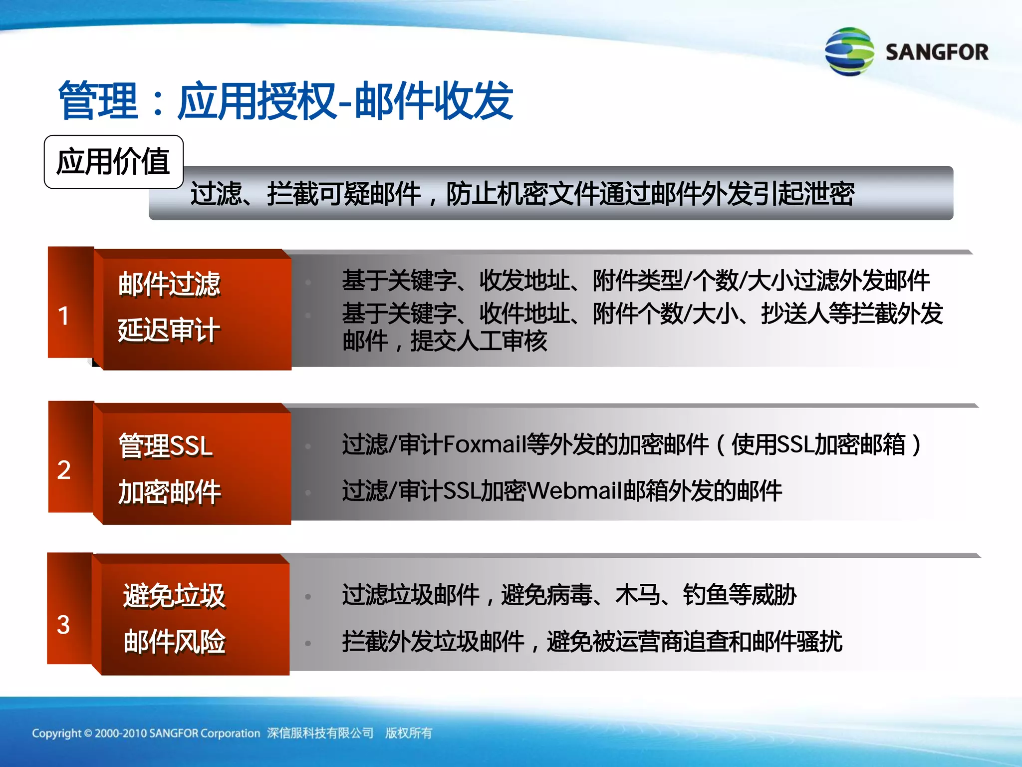 -



          •                           /   /
1         •                           /




    SSL   •       /   Foxmail                 SSL
2
          •       /   SSL   Webmail



          •
3
          •
 