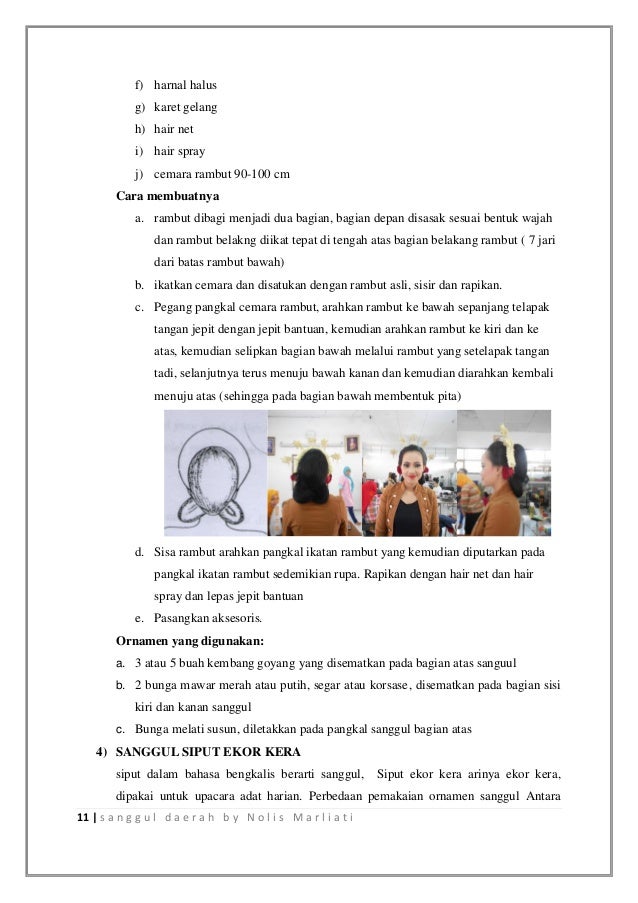 Sanggul Tradisional