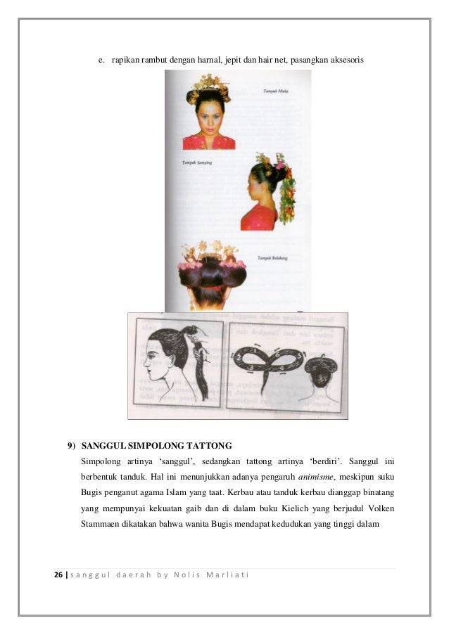 Sanggul Tradisional